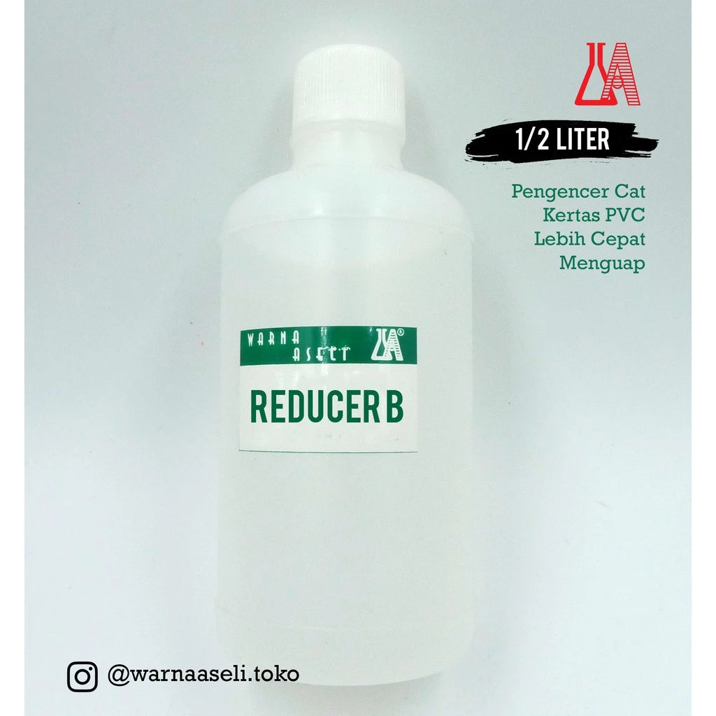 Reducer B - Pengencer Cat Kertas PVC 1/2 L