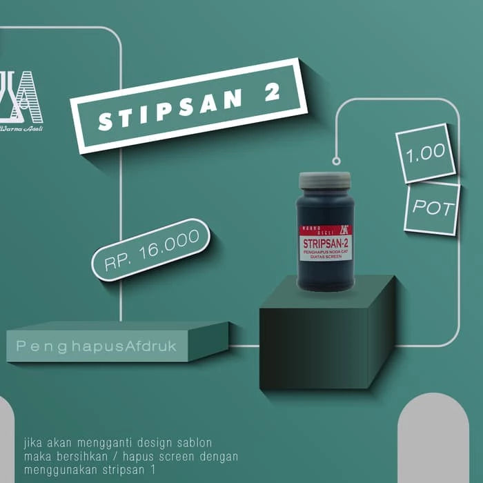 Stripsan 2 kemasan 1/4 kg - Penghapus Afdruk