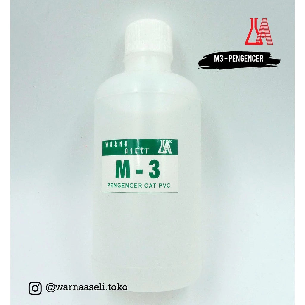 M3 - Pengencer Cat Kertas PVC 1/2 Liter