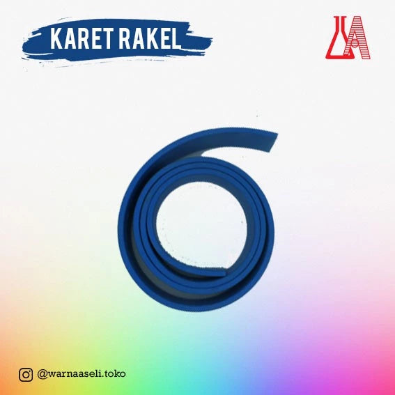 Karet Rakel Biru | untuk pakaian | bahan kain